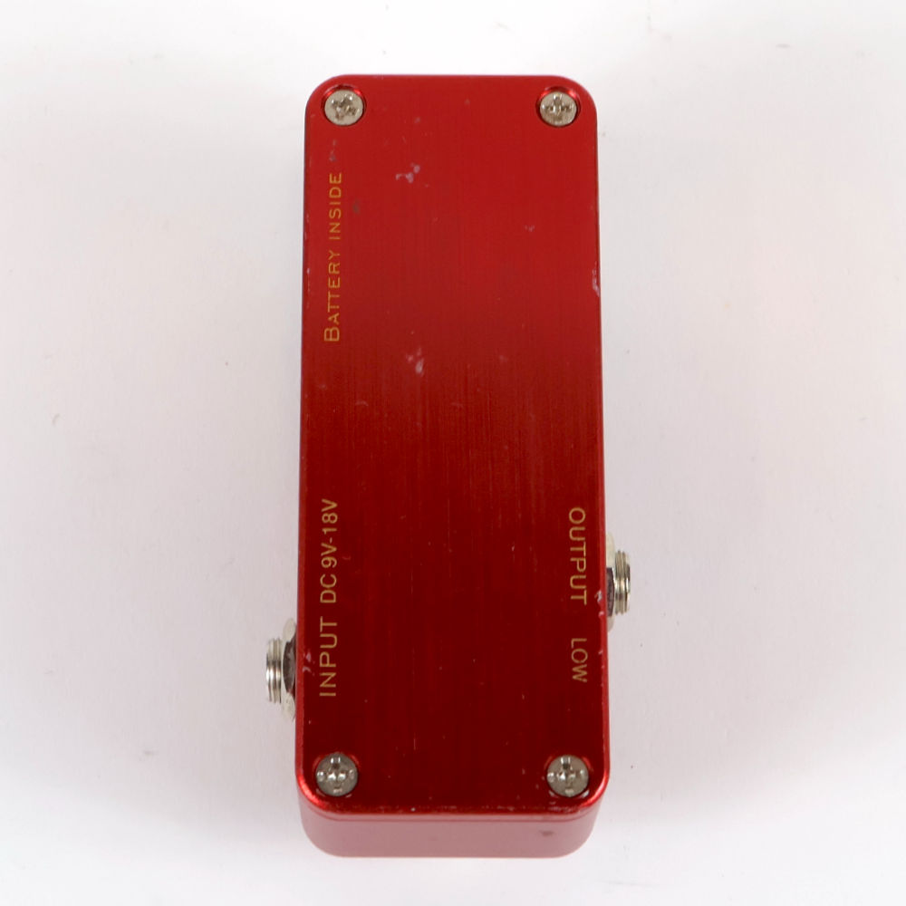 【中古】 オーバードライブ ONE CONTROL STRAWBERRY RED OVER DRIVE ワンコントロール ストロベリーレッド ワンコン 裏面