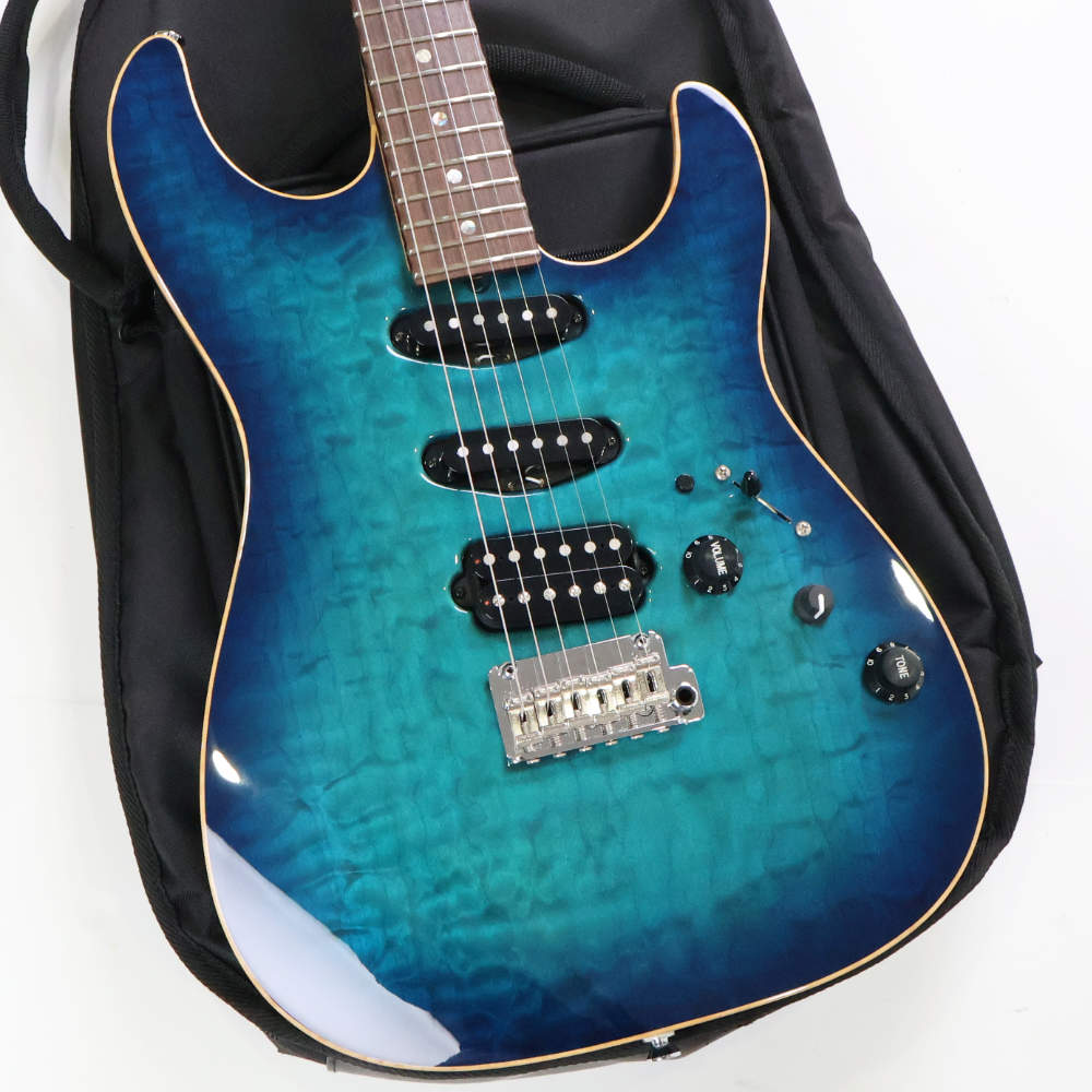 【中古】 エレキギター James Tyler Japan Studio Elite HD Rear Rout Blue Burst ジェームスタイラー 日本製 スタジオエリートHD ボディ画像