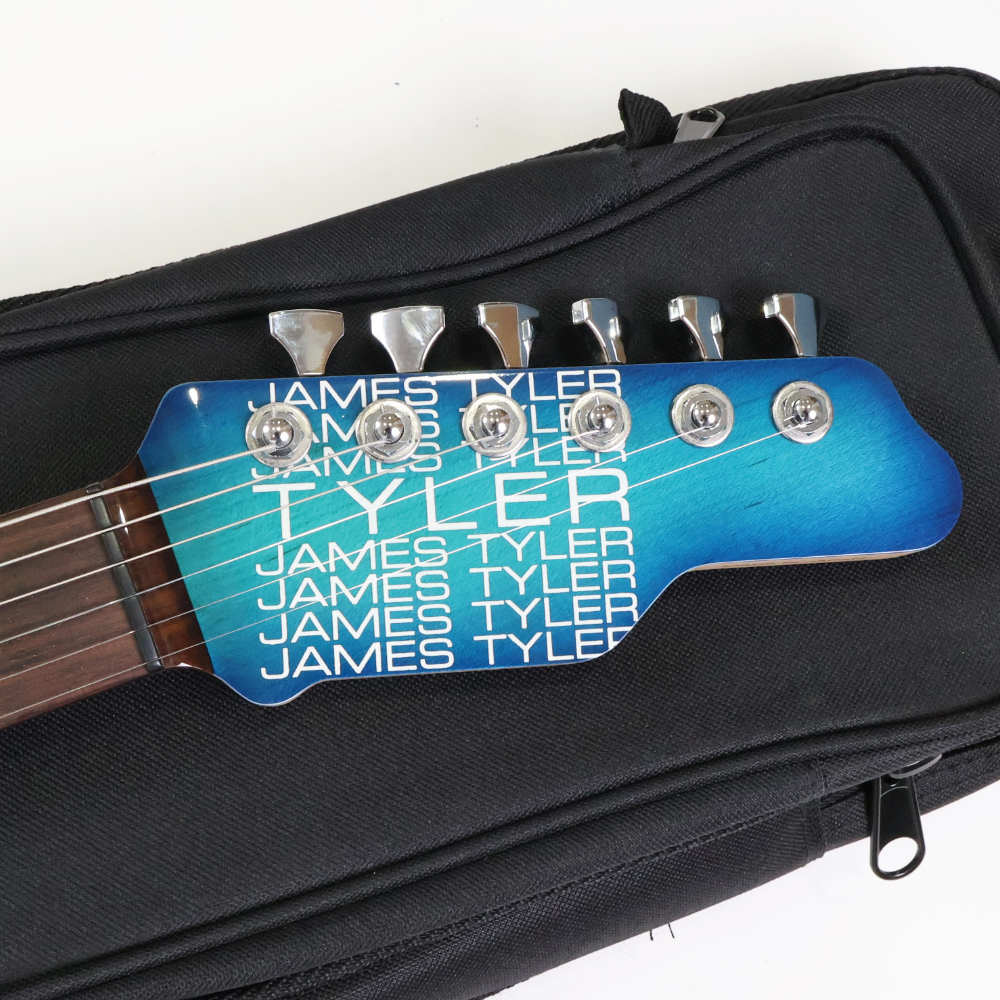 【中古】 エレキギター James Tyler Japan Studio Elite HD Rear Rout Blue Burst ジェームスタイラー 日本製 スタジオエリートHD ヘッド画像