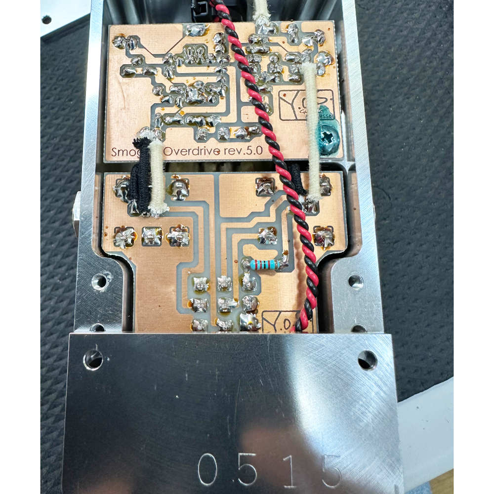 【中古】 Y.O.S.ギター工房 Smoggy OVERDRIVE オーバードライブ ギターエフェクター シリアル