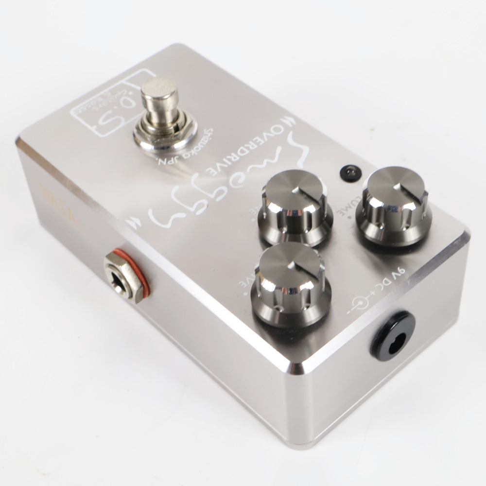 【中古】 Y.O.S.ギター工房 Smoggy OVERDRIVE オーバードライブ ギターエフェクター 本体画像 斜め 2