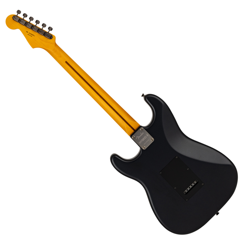 Fender フェンダー Made in Japan Hybrid II 2026 Collection Stratocaster RW Matte Phantom Black エレキギター ストラトキャスター バック画像