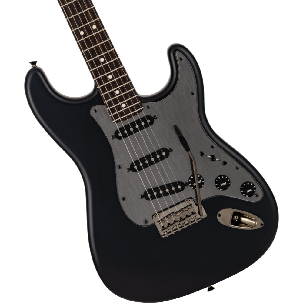 Fender フェンダー Made in Japan Hybrid II 2026 Collection Stratocaster RW Matte Phantom Black エレキギター ストラトキャスター ボディ画像