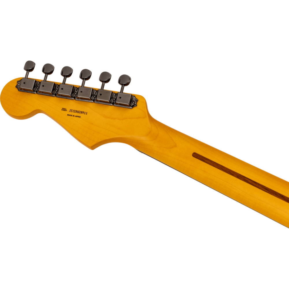 Fender フェンダー Made in Japan Hybrid II 2026 Collection Stratocaster RW Matte Phantom Black エレキギター ストラトキャスター ヘッドバック画像