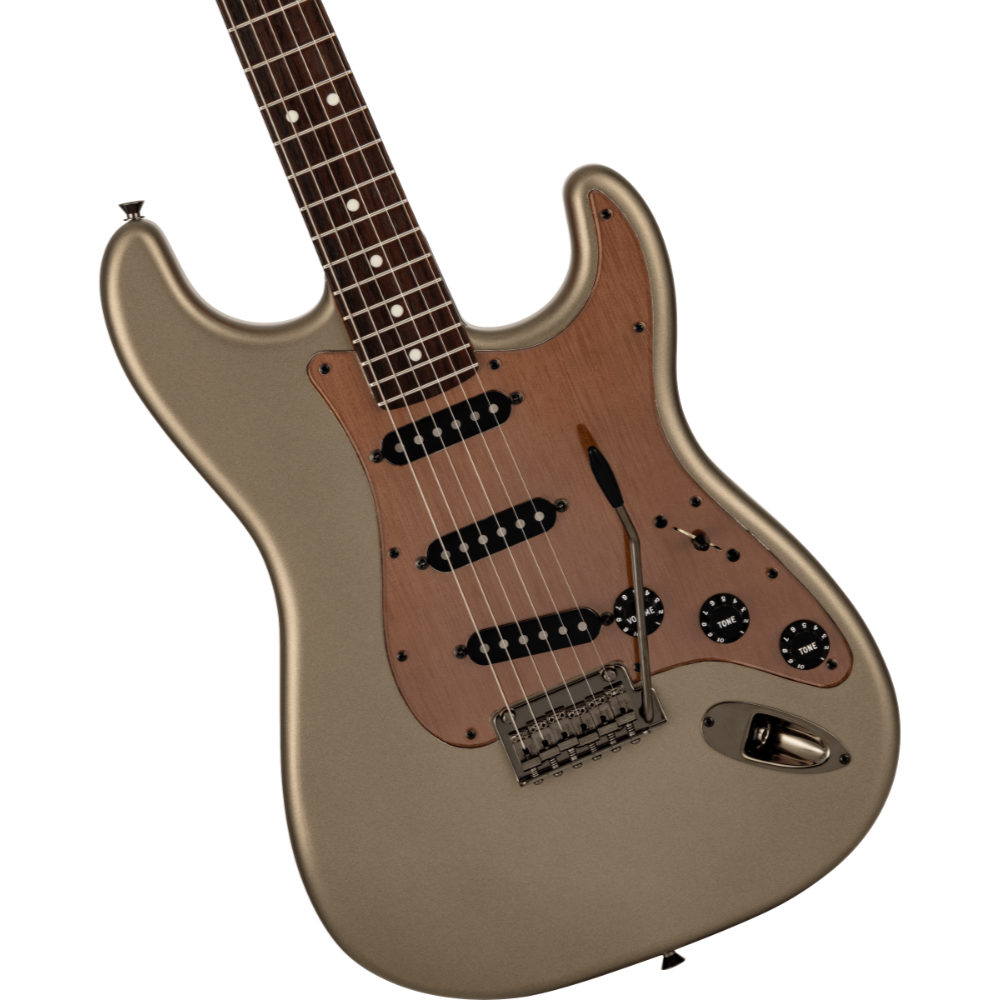 Fender フェンダー Made in Japan Hybrid II 2026 Collection Stratocaster RW Matte Champagne Mirage エレキギター ストラトキャスター ボディ画像