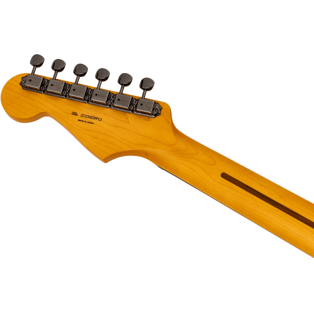 Fender フェンダー Made in Japan Hybrid II 2026 Collection Stratocaster RW Matte Champagne Mirage エレキギター ストラトキャスター ヘッドバック画像