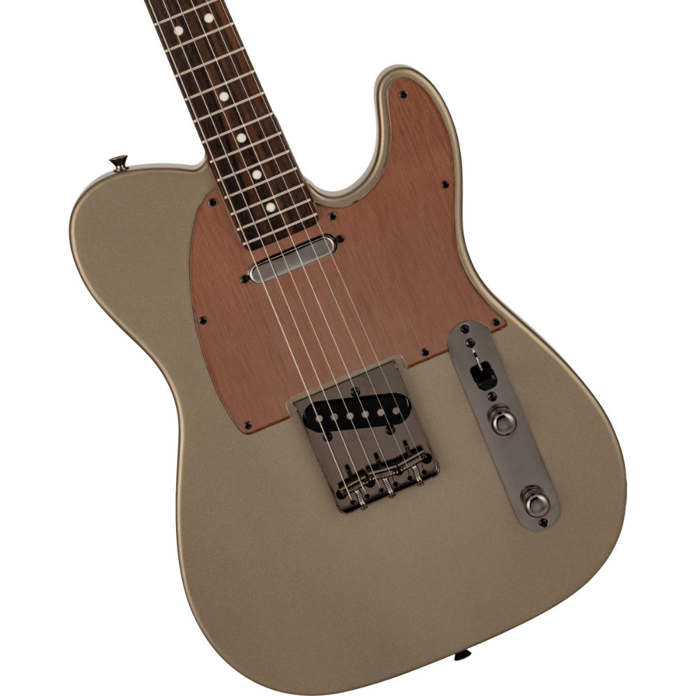 Fender フェンダー Made in Japan Hybrid II 2026 Collection Telecaster RW Matte Champagne Mirage エレキギター テレキャスター ボディ画像