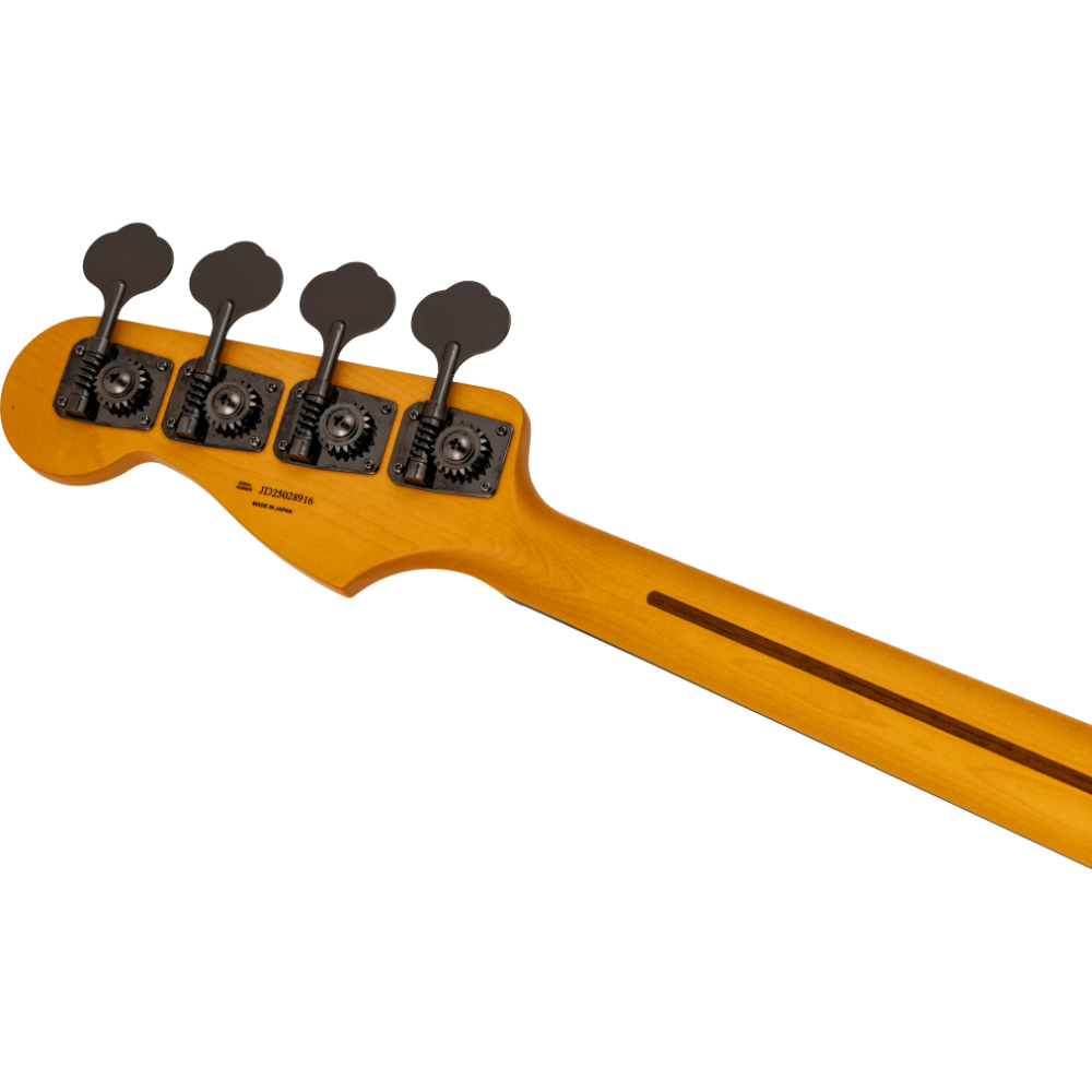 Fender フェンダー Made in Japan Hybrid II 2026 Collection Jazz Bass RW Matte Phantom Black エレキベース ジャズベース ヘッドバック画像