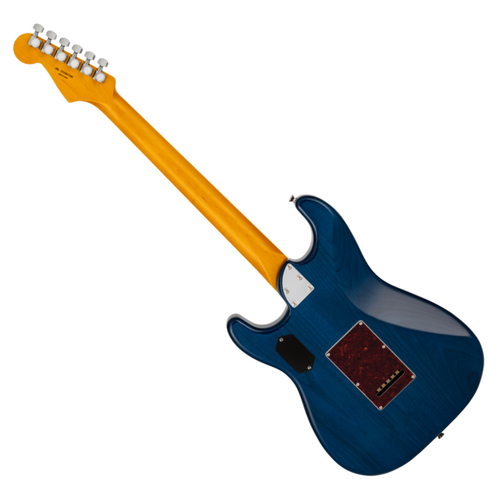 Fender フェンダー Made in Japan Limited Active Modern Stratocaster RW Sapphire Blue Trans エレキギター ストラトキャスター バック画像