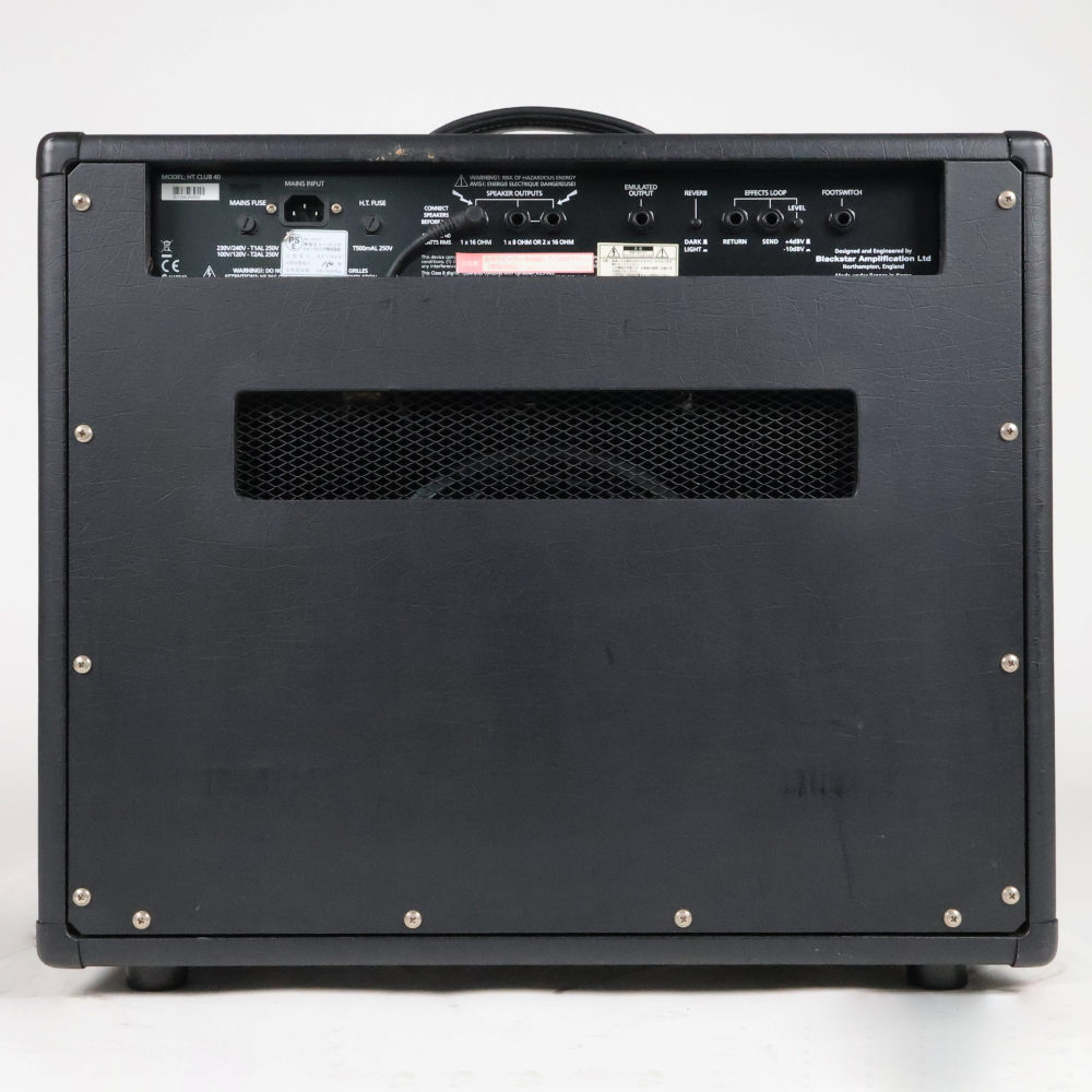 【中古】 ギターアンプ BLACKSTAR HT CLUB 40 ブラックスター コンボアンプ 本体画像 裏 