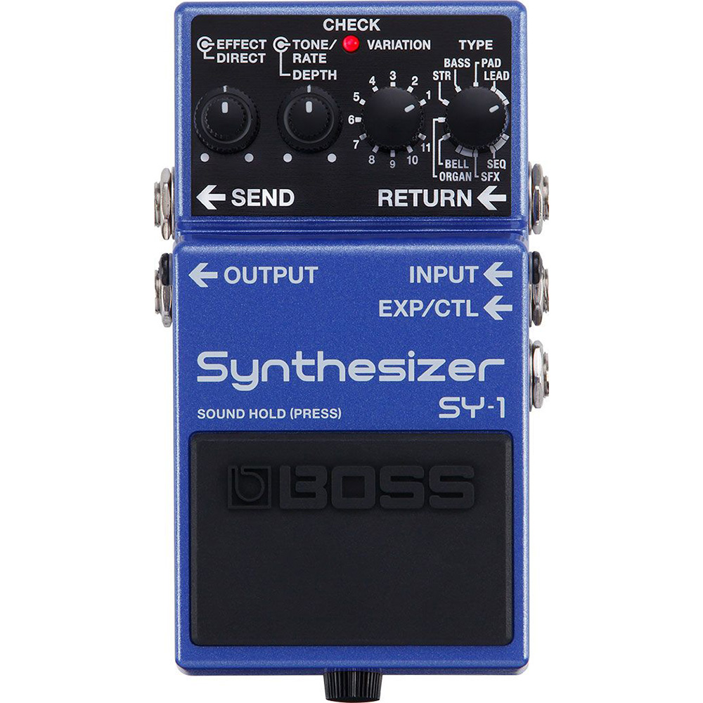 【再生品】 BOSS SY-1 Synthesizer ギターシンセサイザー エフェクター 箱ダメージ アウトレット