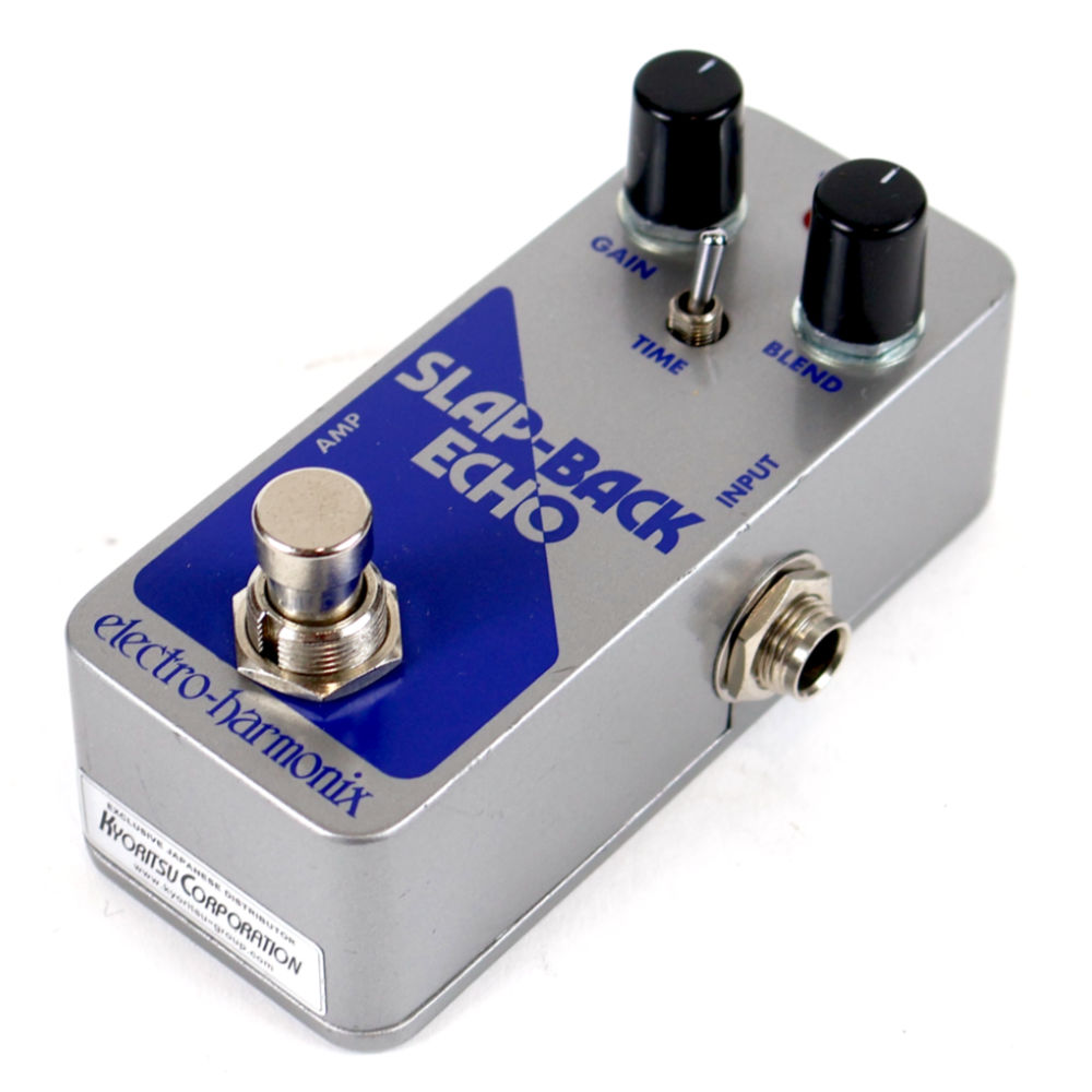 【中古】 ELECTRO-HARMONIX SLAP-BACK ECHO スラップバックエコー アナログディレイ ギターエフェクター 右サイド