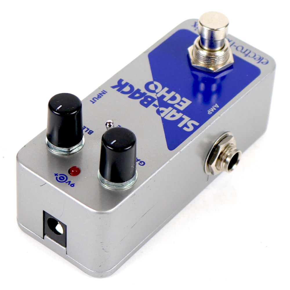 【中古】 ELECTRO-HARMONIX SLAP-BACK ECHO スラップバックエコー アナログディレイ ギターエフェクター 左サイド
