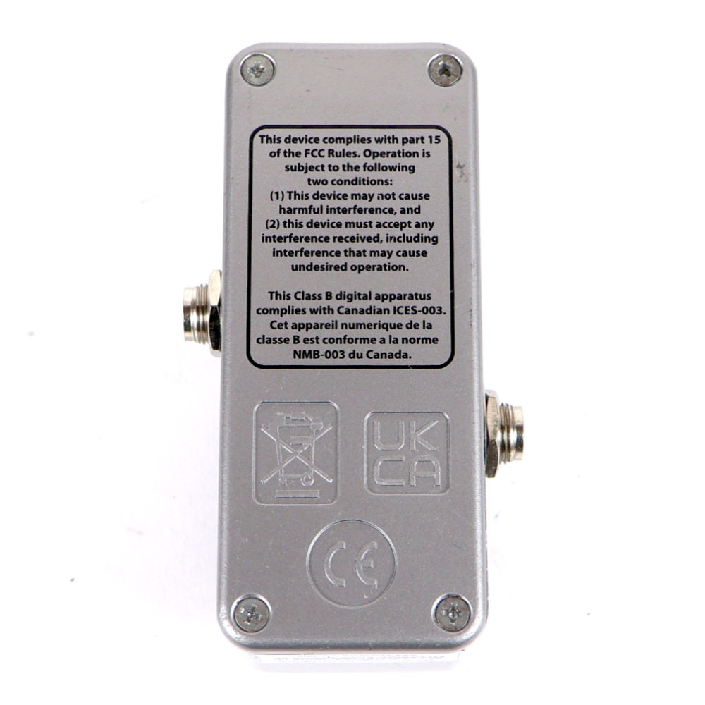 【中古】 ELECTRO-HARMONIX SLAP-BACK ECHO スラップバックエコー アナログディレイ ギターエフェクター 裏面