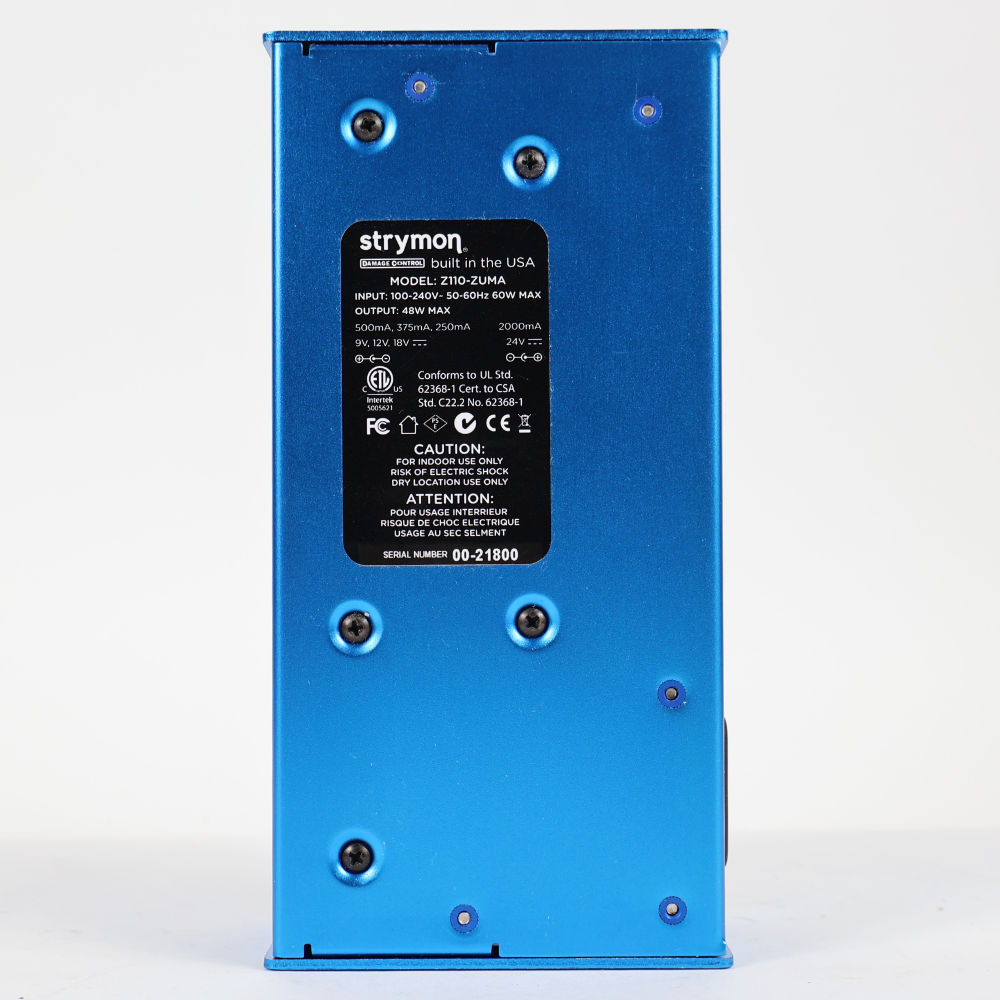 【中古】 パワーサプライユニット ストライモン strymon Z110 Zuma 本体画像 裏 