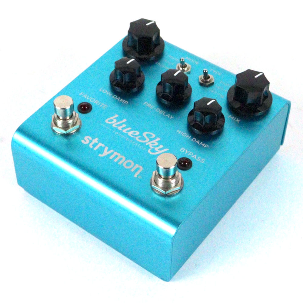 【中古】リバーブ strymon blueSky Gen1 リバーブ ストライモン ギターエフェクター 右サイド
