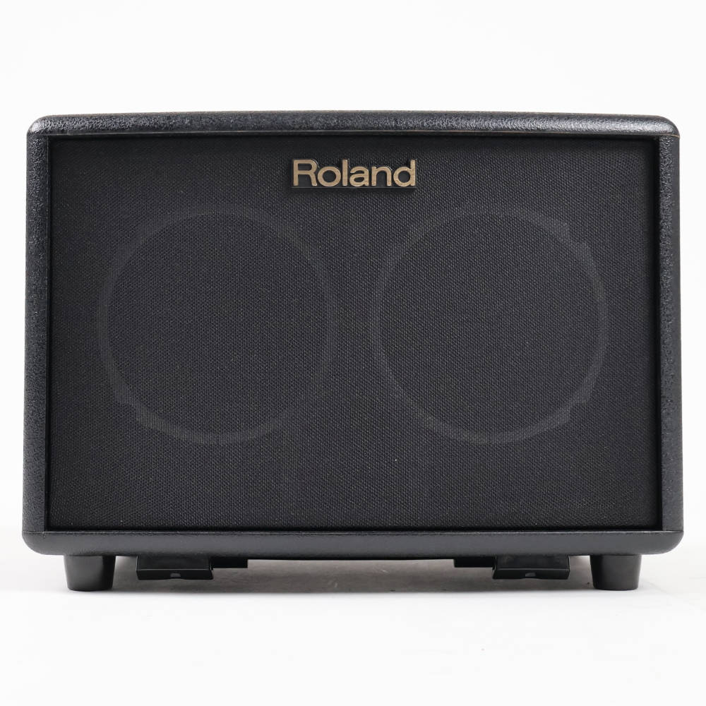 【中古】 アコギアンプ ローランド ROLAND AC-33 アコースティックギター用アンプ アコギアンプ ブラック 本体画像