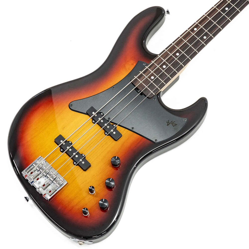 Vincita ヴィンシタ Versatilita-4st ALD 3TS エレキベース ボディ斜めアングル画像