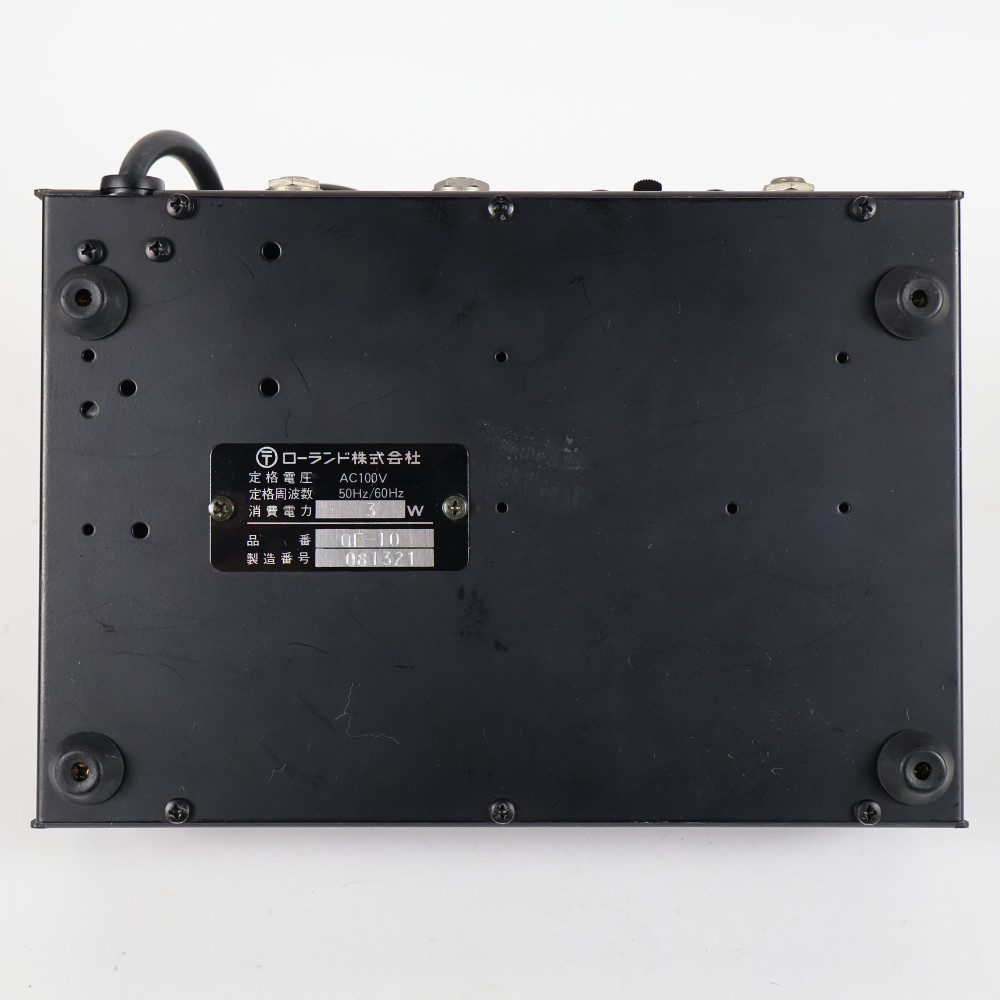 【中古】 BOSS ボス GE-10 10バンドグラフィックイコライザー 本体画像 裏