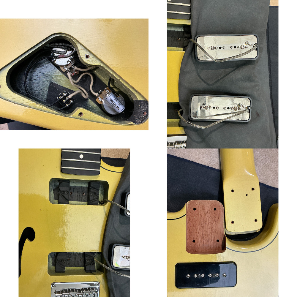 【中古】 エレキギター Deviser Special Specification Rosetta Vessel #0155 ディバイザー Fホール構造 ピックアップ