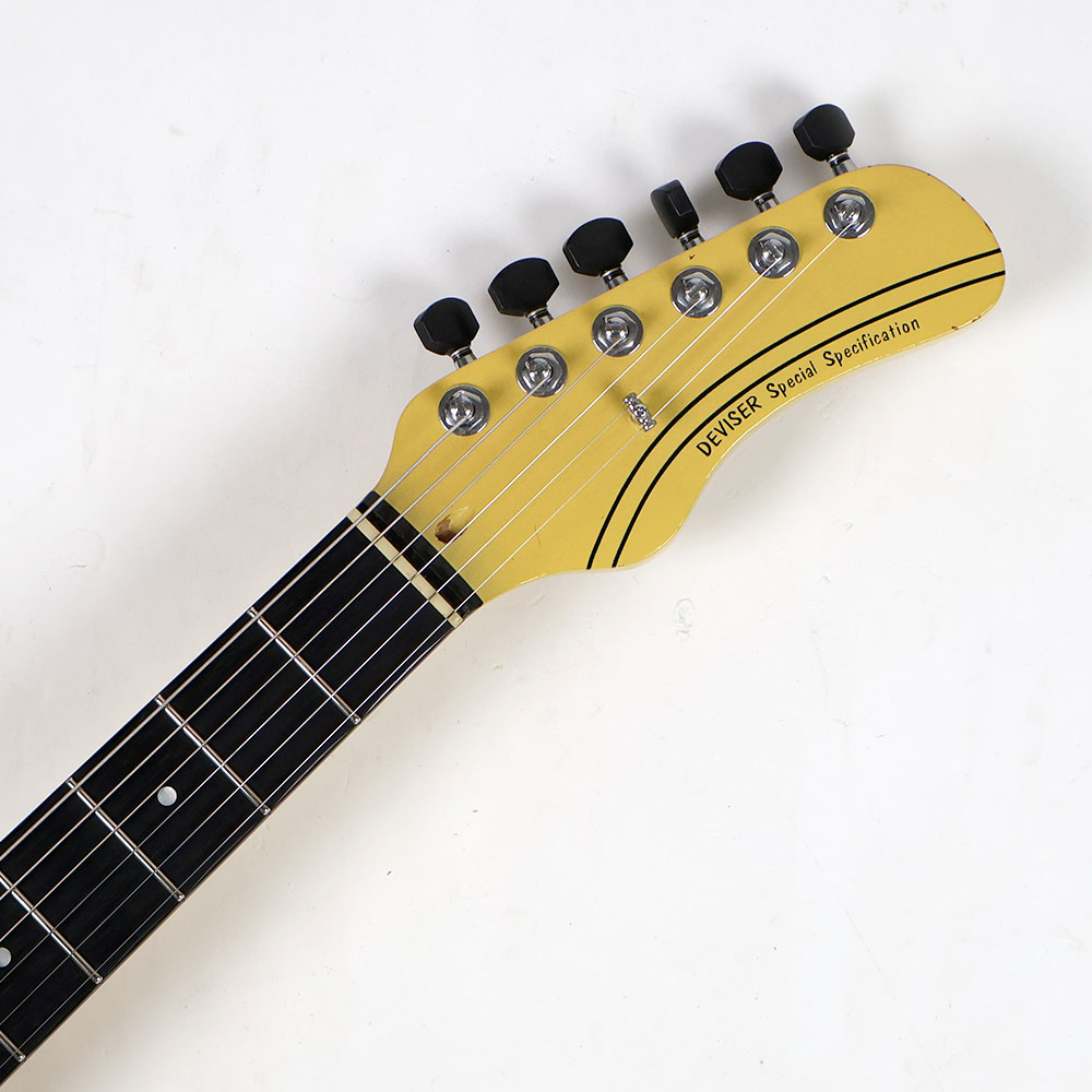 【中古】 エレキギター Deviser Special Specification Rosetta Vessel #0155 ディバイザー Fホール構造 ヘッド