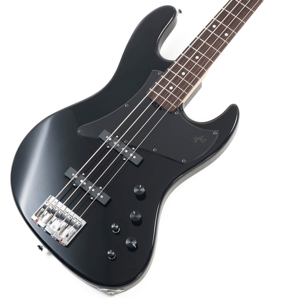 Vincita ヴィンシタ Versatilita-4st ALD BLK エレキベース ボディ斜めアングル画像