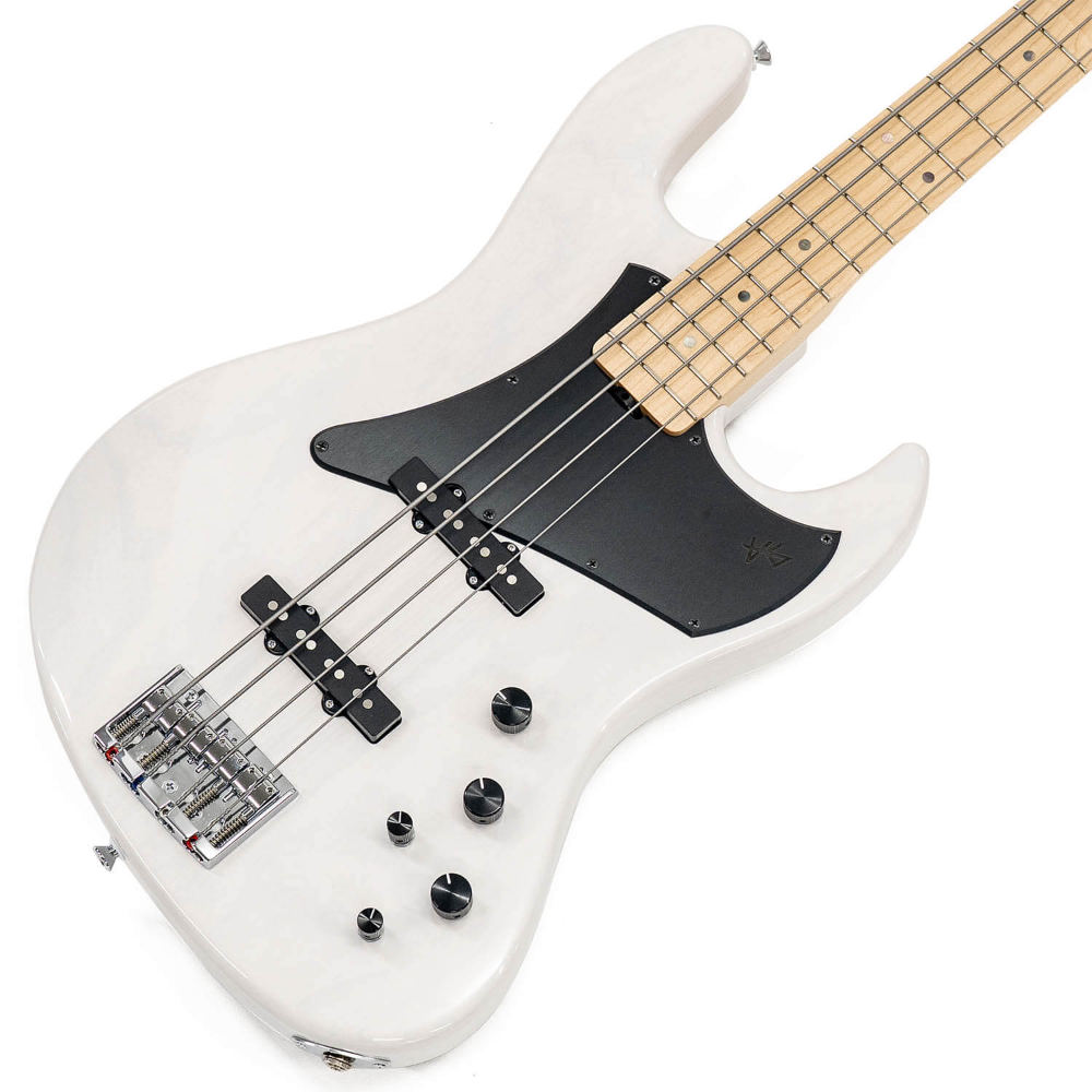 Vincita ヴィンシタ Versatilita-4st ASH WBD エレキベース ボディ斜めアングル画像