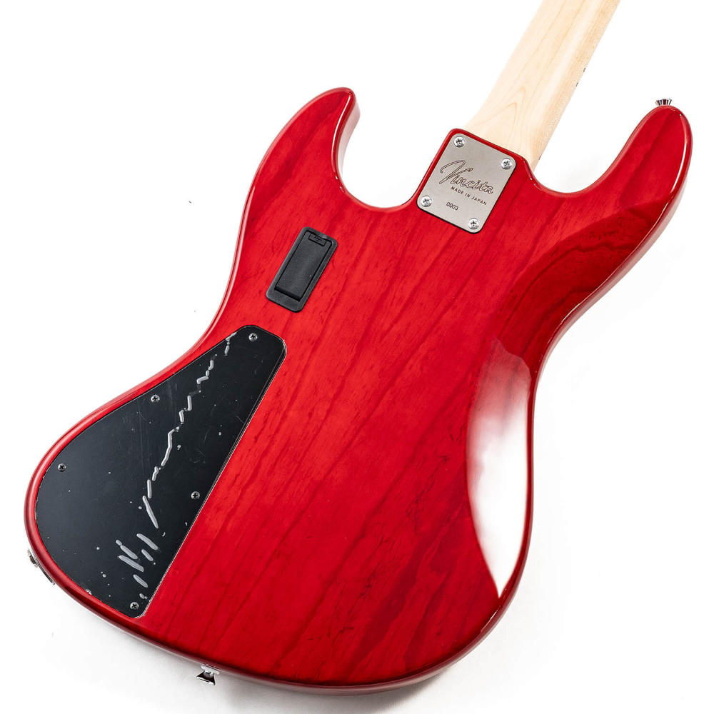 Vincita ヴィンシタ Versatilita-4st ASH S-RED エレキベース ボディバック画像