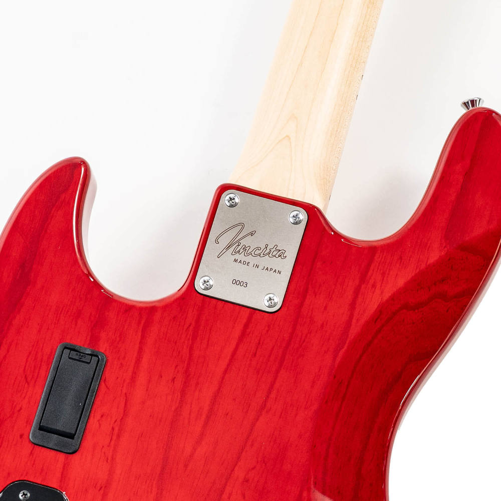 Vincita ヴィンシタ Versatilita-4st ASH S-RED エレキベース ジョインプレート画像