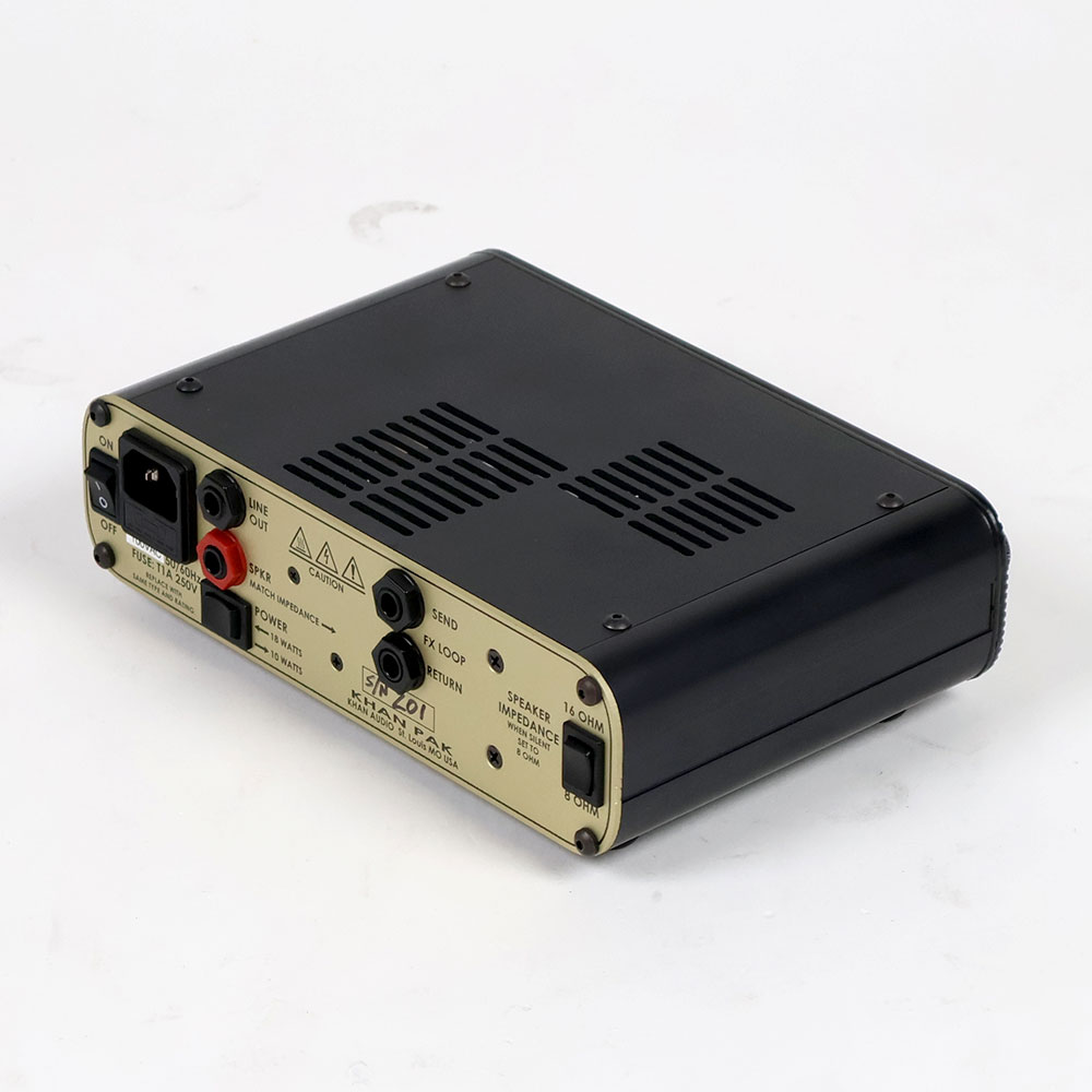 【中古】 ギターアンプヘッド KHAN AUDIO Pak Amp Dual Channel 全体