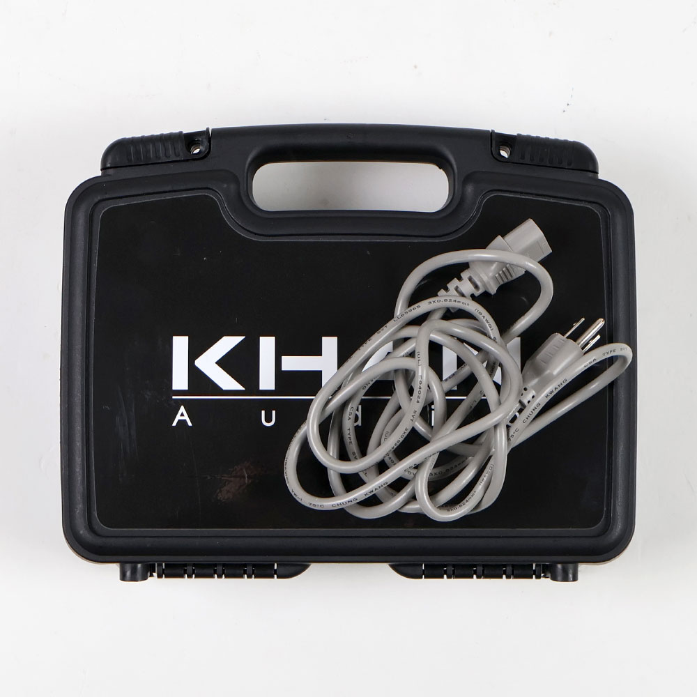 【中古】 ギターアンプヘッド KHAN AUDIO Pak Amp Dual Channel 付属品