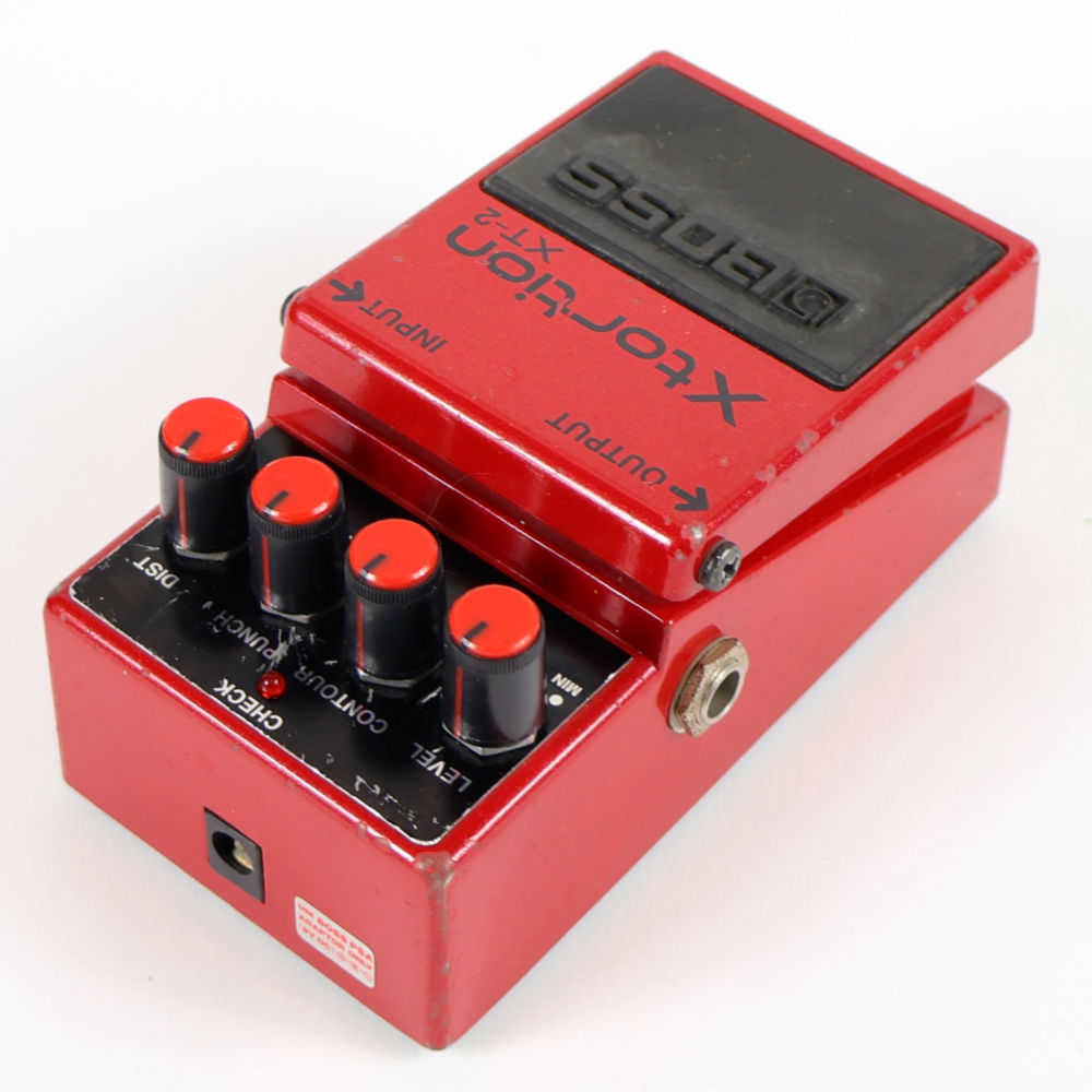 【中古】エクストーション エフェクター BOSS XT-2 Xtortion ディストーション ギターエフェクター 左サイド