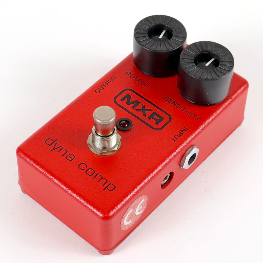 【中古】コンプレッサー エフェクター MXR M-102 DYNA COMP ダイナコンプ ギターエフェクター 右サイド