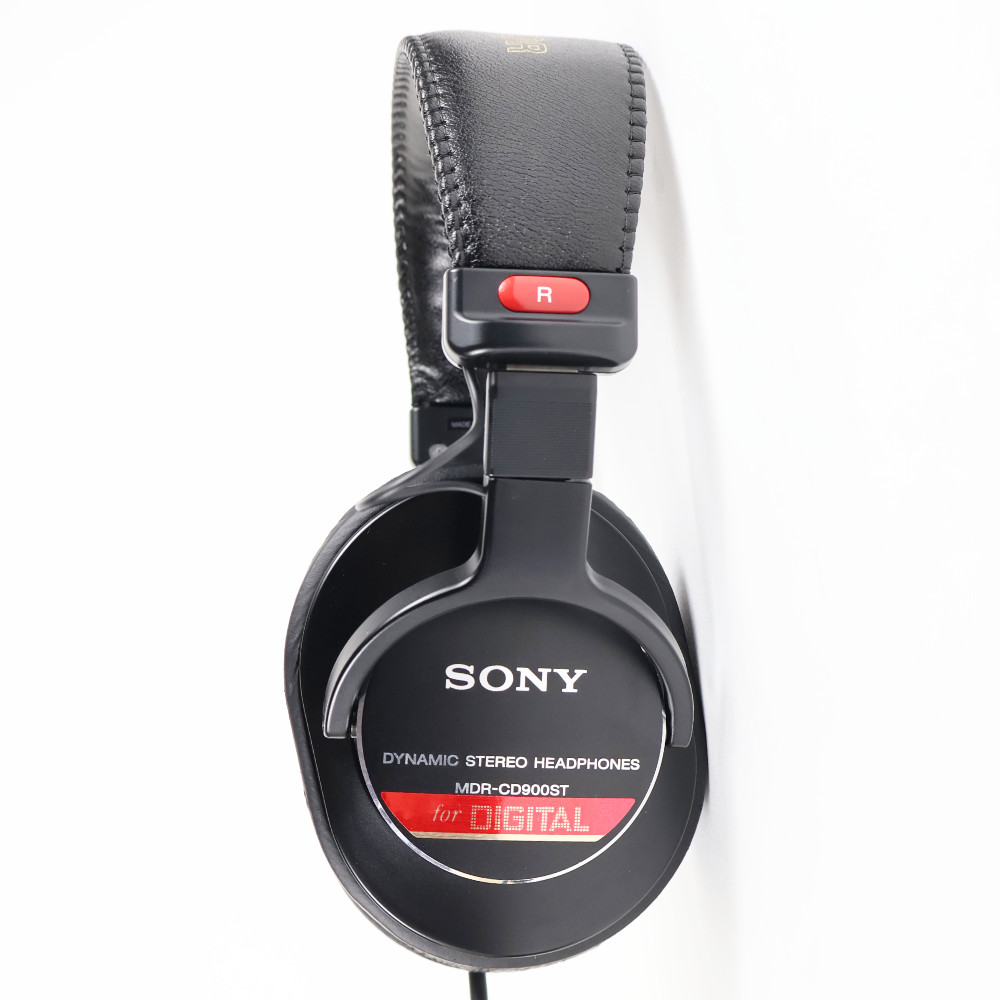 【中古】 ヘッドホン ソニー SONY MDR-CD900ST モニターヘッドホン 本体画像 横
