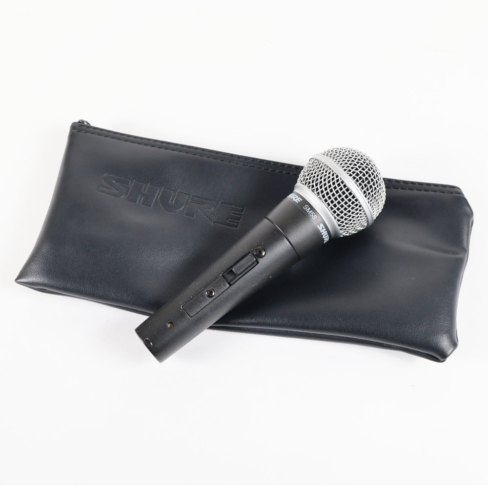【中古】 マイク ダイナミックマイク SHURE SM58SE スイッチ付き シュアー 58 ゴッパ シュア