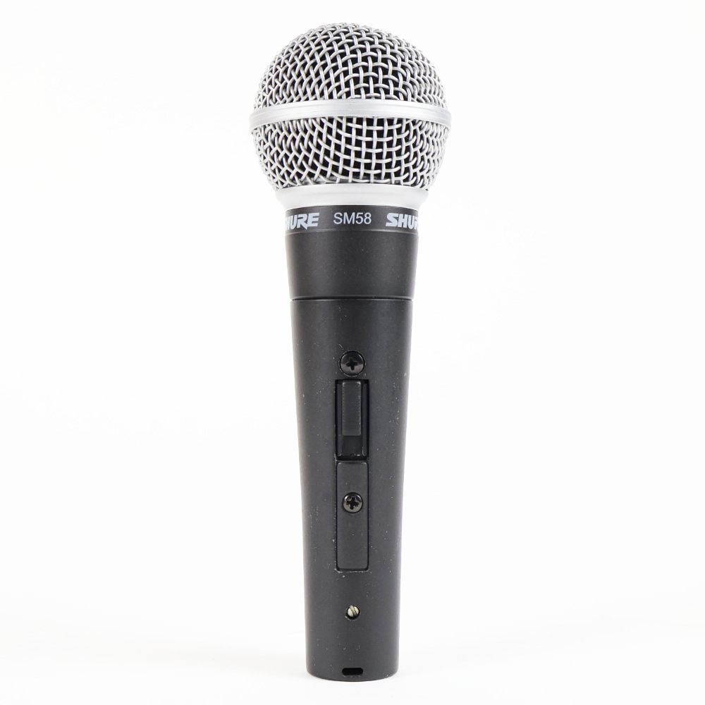 【中古】 マイク ダイナミックマイク SHURE SM58SE スイッチ付き シュアー 58 ゴッパ シュア 本体画像