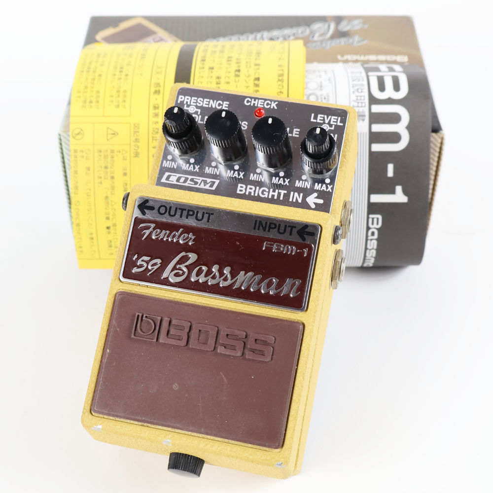 【中古】 エフェクター BOSS FBM-1 Fender 59 Bassman ギターエフェクター 59ベースマン