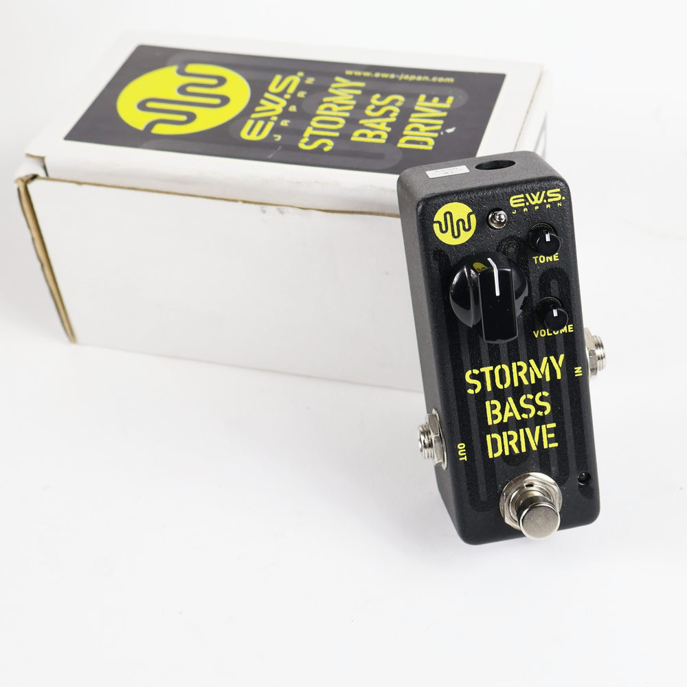 【中古】 E.W.S. Stormy Bass Drive ストーミーベースドライブ ベース用オーバードライブ エフェクター