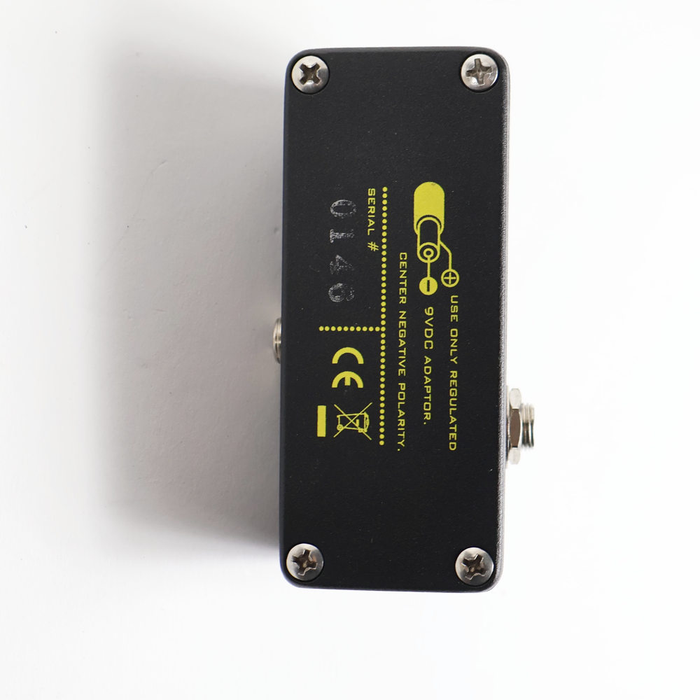 【中古】 E.W.S. Stormy Bass Drive ストーミーベースドライブ ベース用オーバードライブ エフェクター 裏面