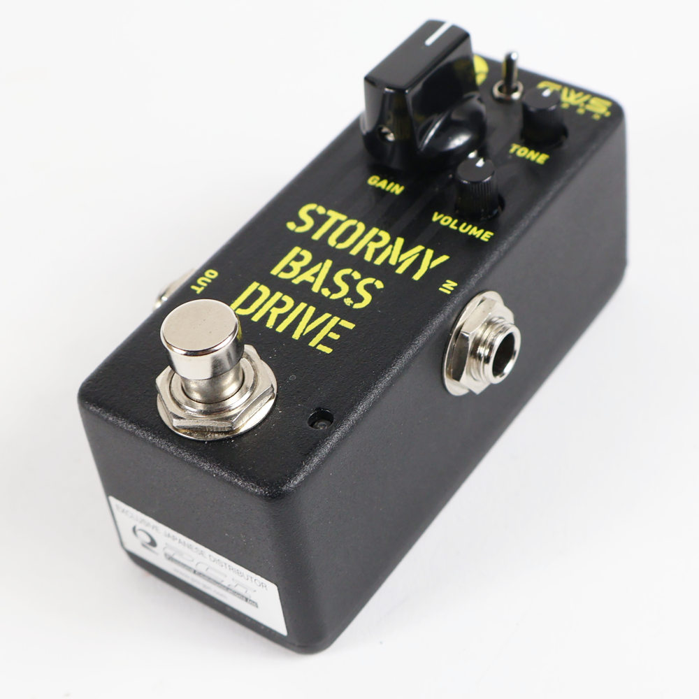 【中古】 E.W.S. Stormy Bass Drive ストーミーベースドライブ ベース用オーバードライブ エフェクター 側面