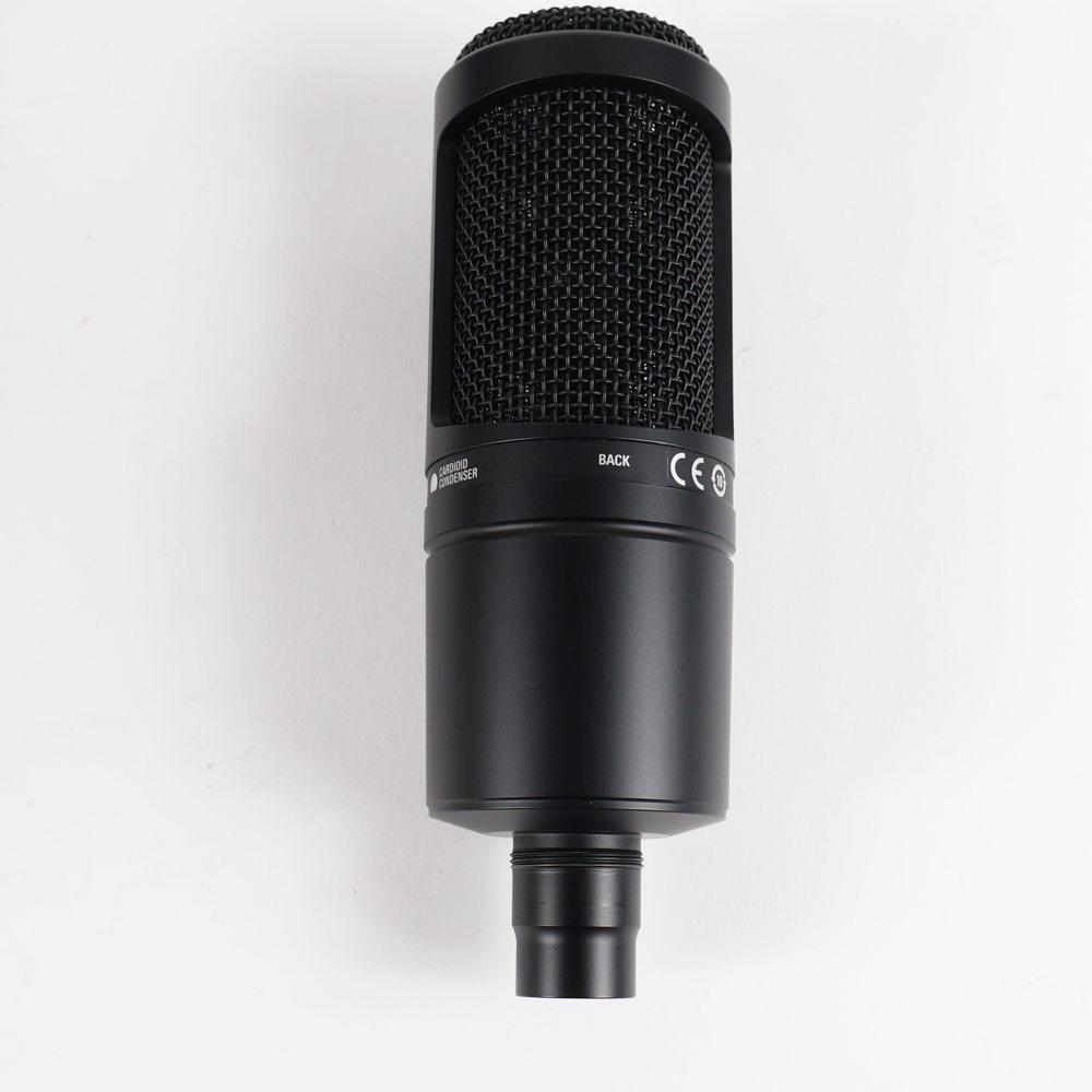 【中古】 コンデンサーマイク AUDIO-TECHNICA AT2020 オーディオテクニカ オーテク 裏