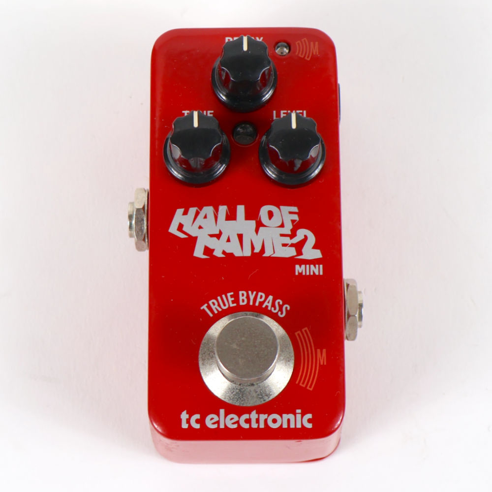 【中古】 エフェクター tc electronic HALL OF FAME 2 MINI REVERB リバーブ ギターエフェクター TCエレクトロニック 正面
