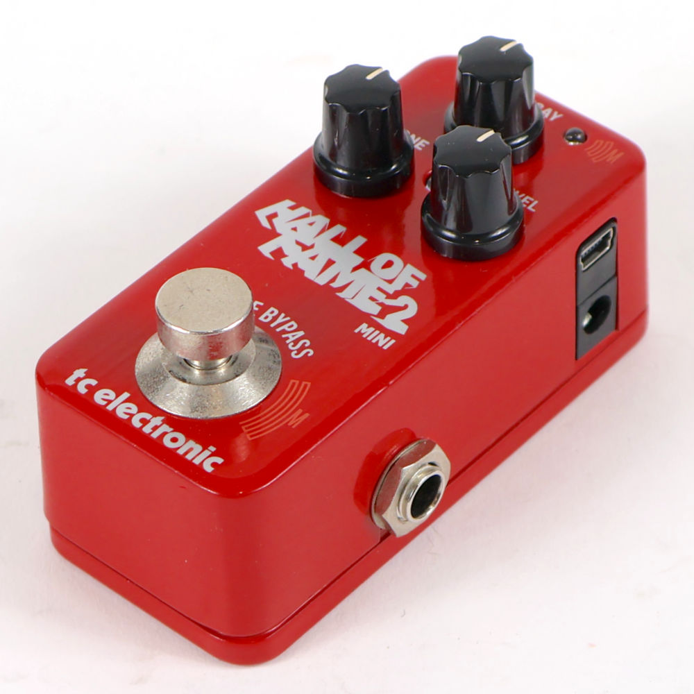 【中古】 エフェクター tc electronic HALL OF FAME 2 MINI REVERB リバーブ ギターエフェクター TCエレクトロニック 右サイド