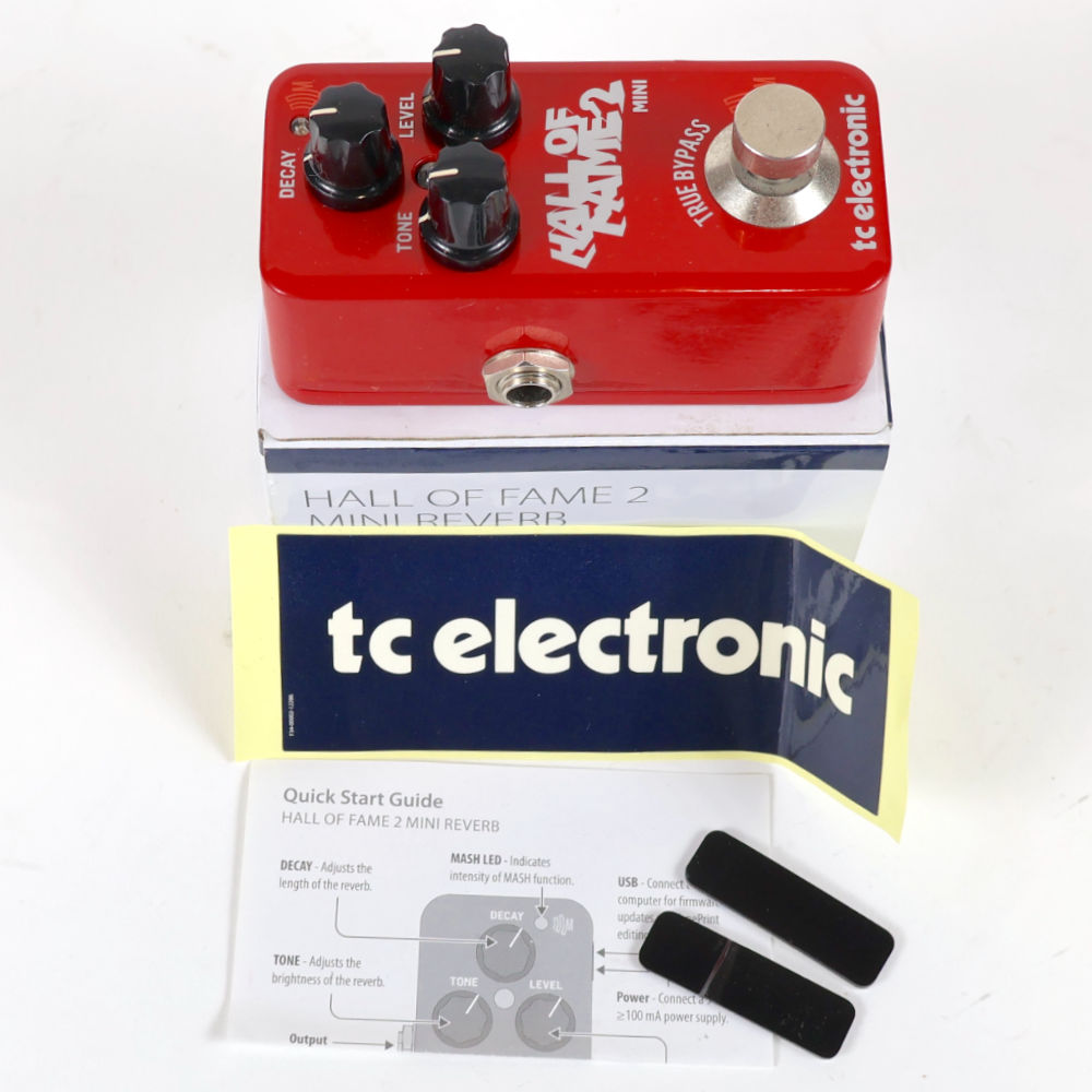 【中古】 エフェクター tc electronic HALL OF FAME 2 MINI REVERB リバーブ ギターエフェクター TCエレクトロニック 付属品