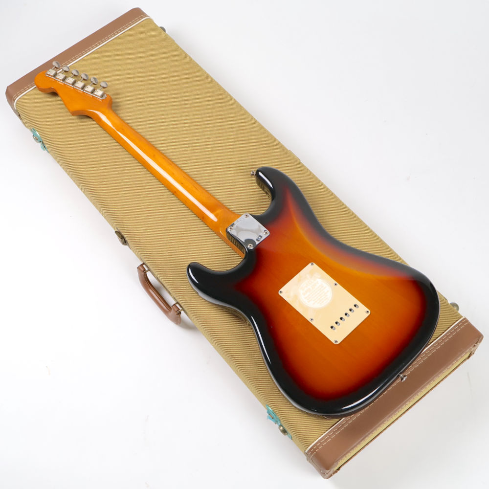 【中古】 エレキギター Fender USA American Vintage Thin Lacquer ’62 Stratocaster 3TS 2003年製 フェンダー ストラト サンバースト バック