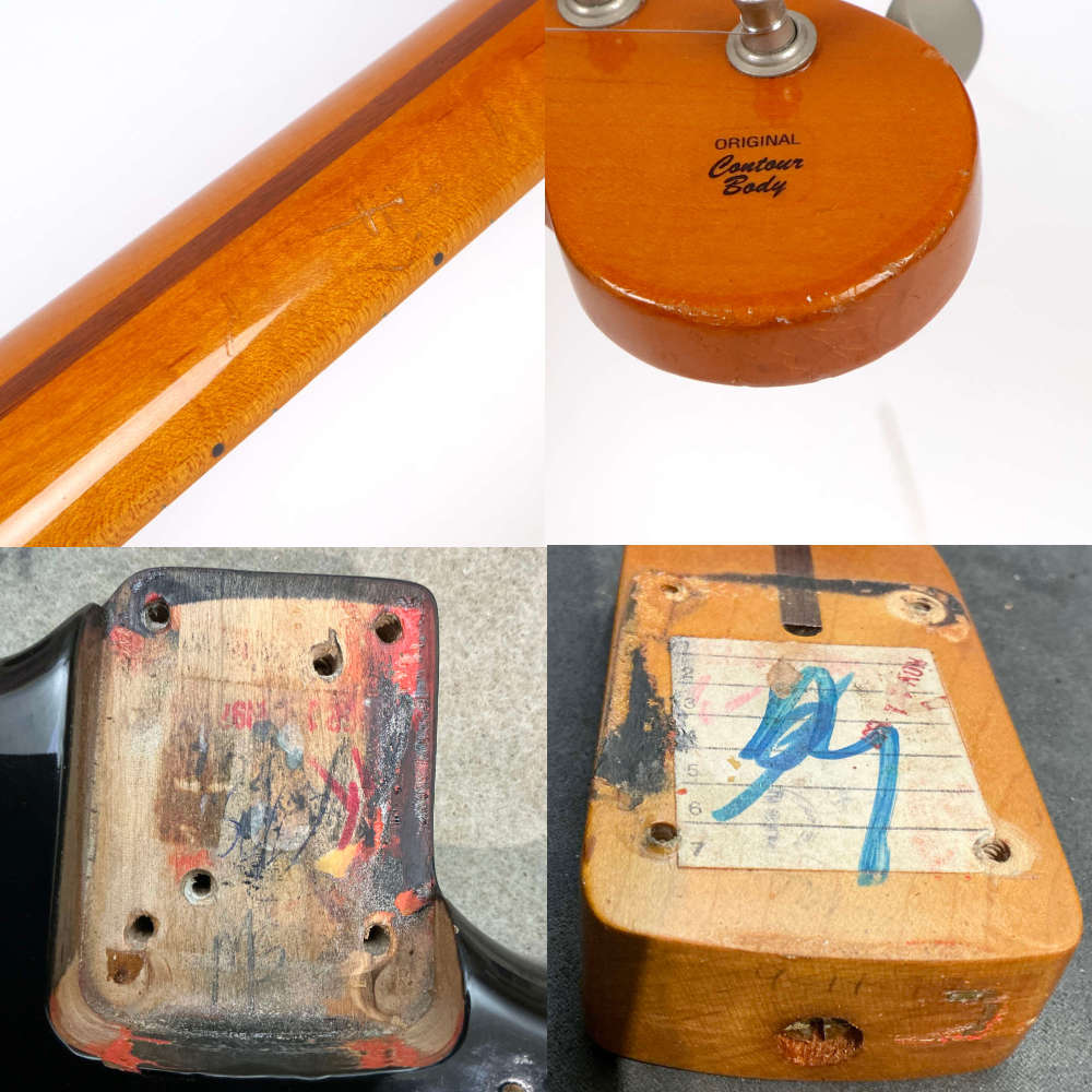 【中古】 エレキギター FENDER USA 1957 American Vintage Stratocaster Black 1997年製 ビンスト フェンダー アメリカンビンテージ57ストラト ブラック ネック傷、内部