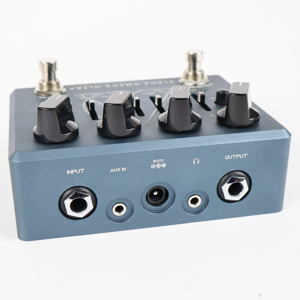 【中古】 Darkglass Electronics ALPHA OMEGA ULTRA v2 with Aux-In 6bandグラフィックイコライザー搭載 ベースプリアンプ プラグインアウト