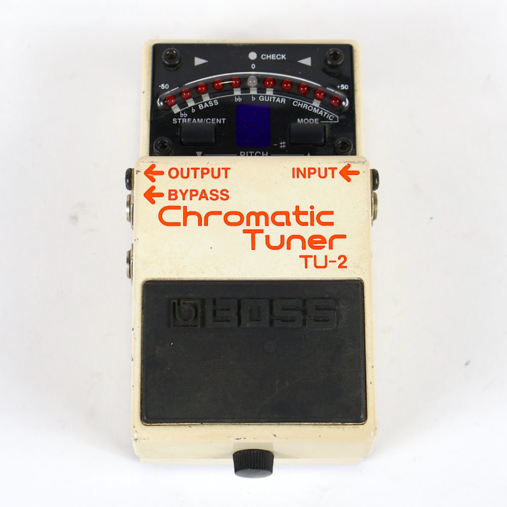 【中古】 クロマチックチューナー エフェクター BOSS TU-2 Chromatic Tuner ペダルチューナー