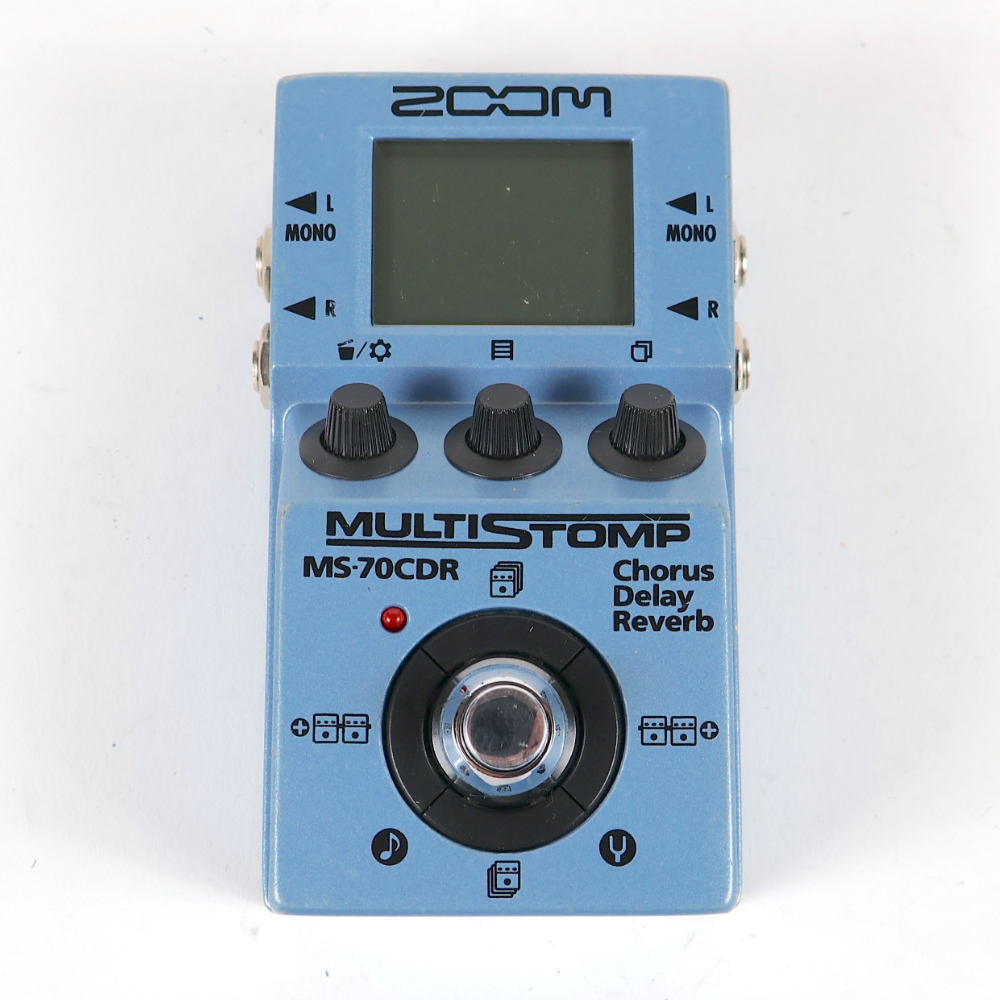 【中古】 マルチエフェクター ZOOM MS-70CDR ズーム 空間系マルチエフェクター