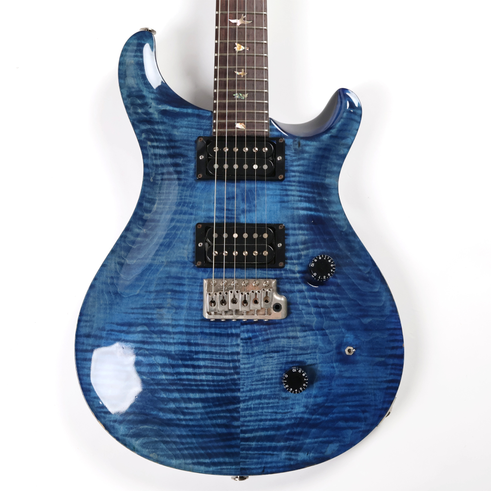 【中古】 エレキギター PRS Custom24 10TOP Royal Blue 1987年製 Paul Reed Smith ポールリードスミス ハカランダ指板 ホンジュラスマホガニーボディー BZF 詳細画像